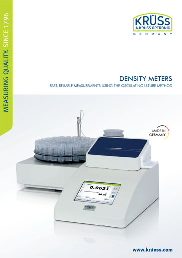 Analizatory gęstości KRUSS