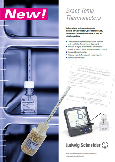 Katalog termometry EXACT z buforami termicznymi