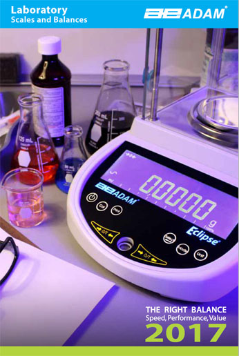 Katalog wag laboratoryjnych ADAM 2017