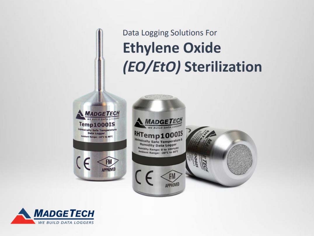 Sterylizacja tlenkiem etylenu - przegląd rozwiązań MadgeTech