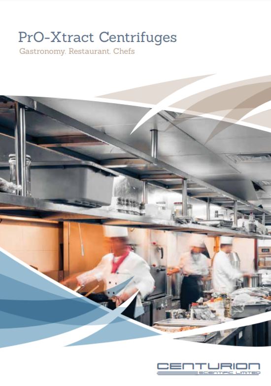 Katalog wirówek Pro Xtract (badania żywności)
